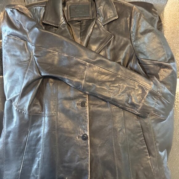 Avanti brown leather jacket size XL - Picture 9 of 14